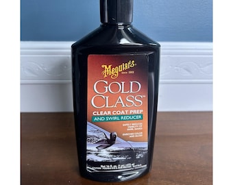 Préparation pour revêtement transparent Meguiars Gold Class et réducteur de tourbillon 16 oz, NSA scellé