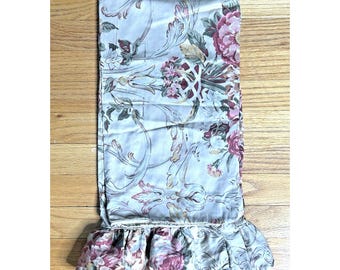 1 funda de almohada vintage Ralph Lauren Guinevere King con volantes florales