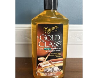 Meguiars Gold Class Shampoing pour lave-auto, 16 oz, ancien stock scellé