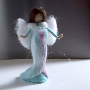 Needle felted fairy,wool waldorf fairy,Spring Beautiful Fairy, Flower Fairy,needle felted angel,Waldorf felted doll, Waldorf Nursery Décor