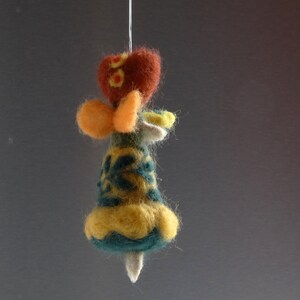 Needle felted fairy,wool waldorf fairy,autumn Beautiful Fairy, Flower Fairy,needle felted angel,Waldorf felted doll,miniature