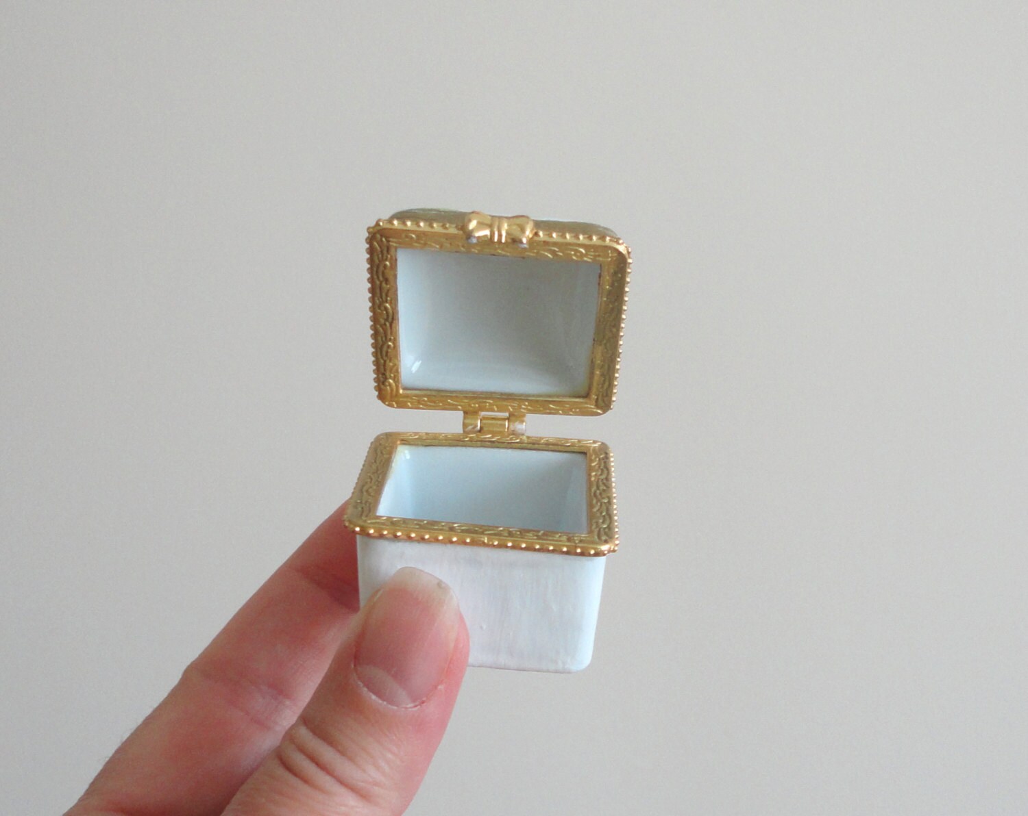 Wedding Ring Box Engagement Ring Box porcelain Engagement Etsy