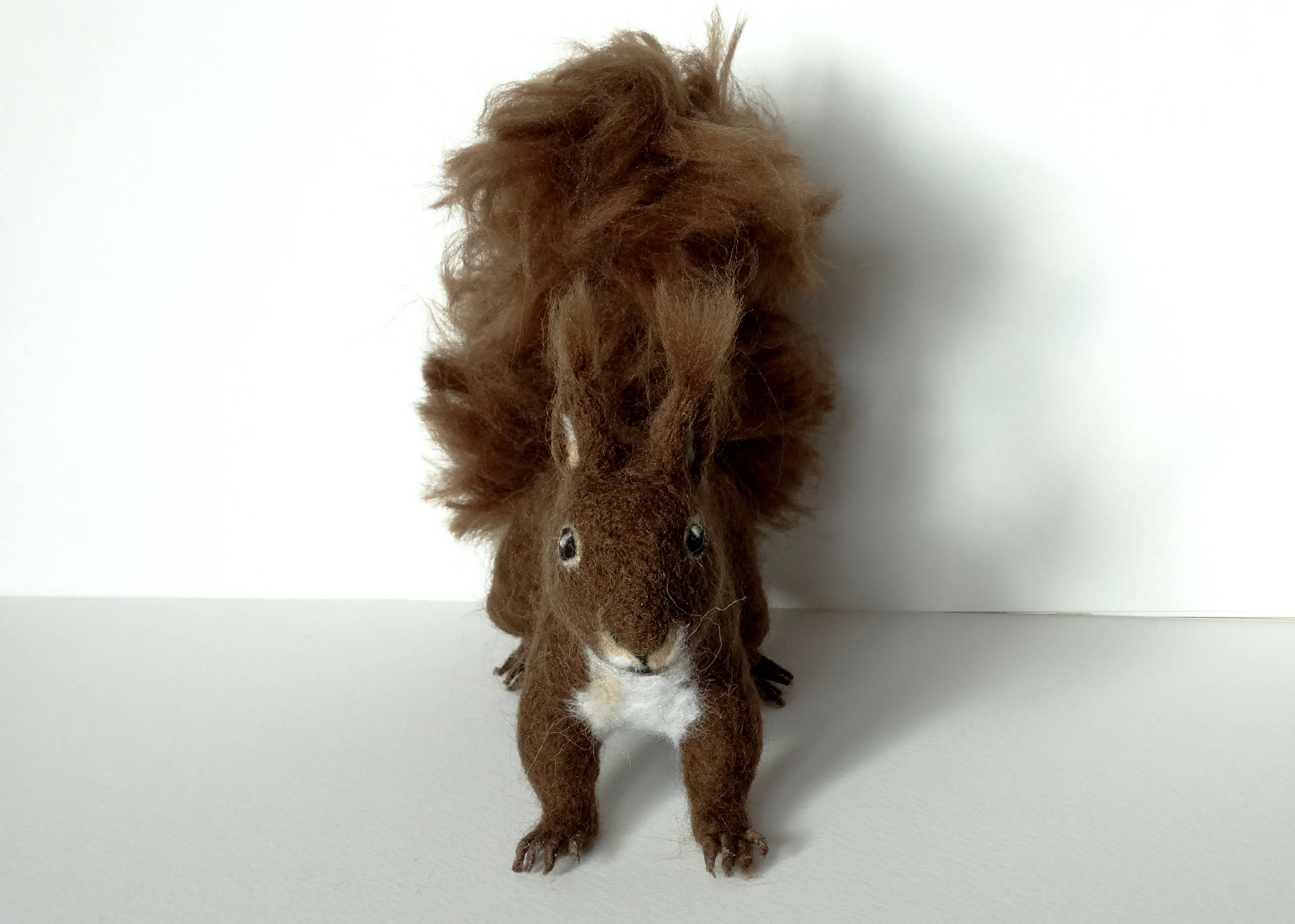 realistic squirrel plush