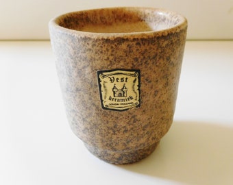 Dutch Ceramic Pottery, planter or cactus pot, designed for Vest - Gouda by Marius van Woerden