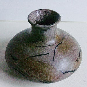 Ruscha Bulbous keramik / ceramic vase, West German Pottery, WGP