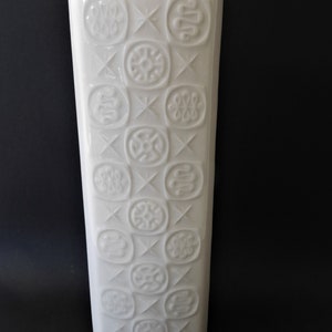Large AK Kaiser white porcelain vase, Germany