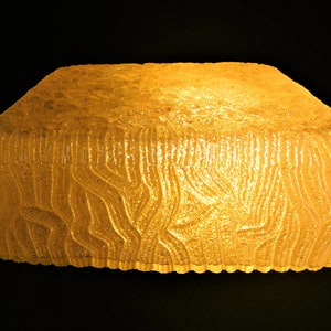 Murano Ice Glass flush mount / sconce / wall / ceiling lamp