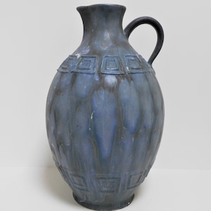 XXXL 53 cm Ruscha keramik / ceramic handle floor vase, West German Pottery, WGP