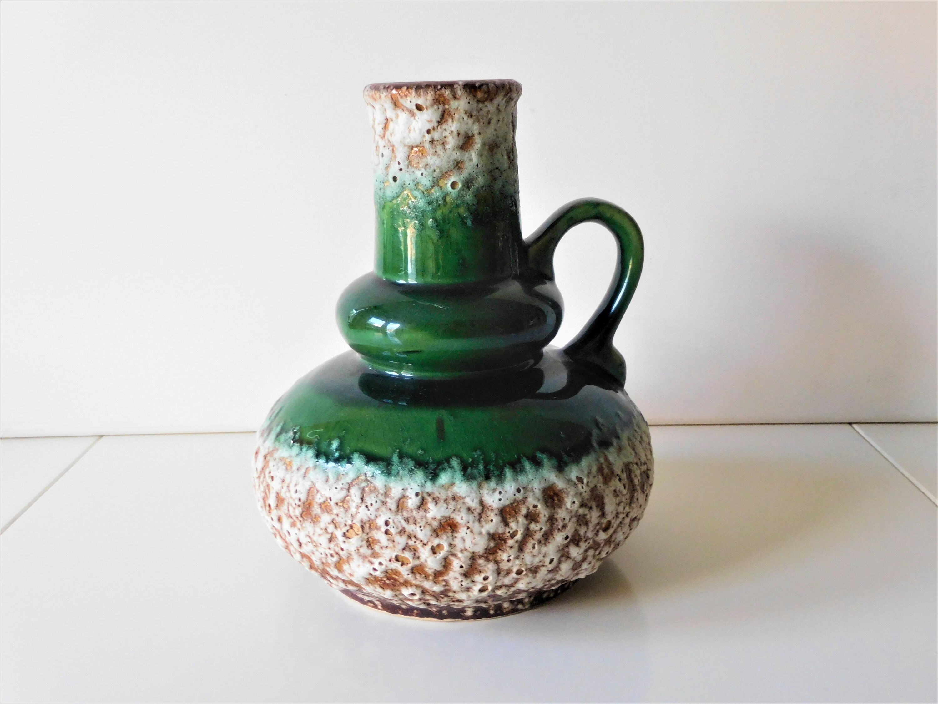 Fat Lava Jopeco 水差し 楽天市場】ヴィンテージ 陶器 花瓶 フラワーベース 水差し西ドイツ Fat