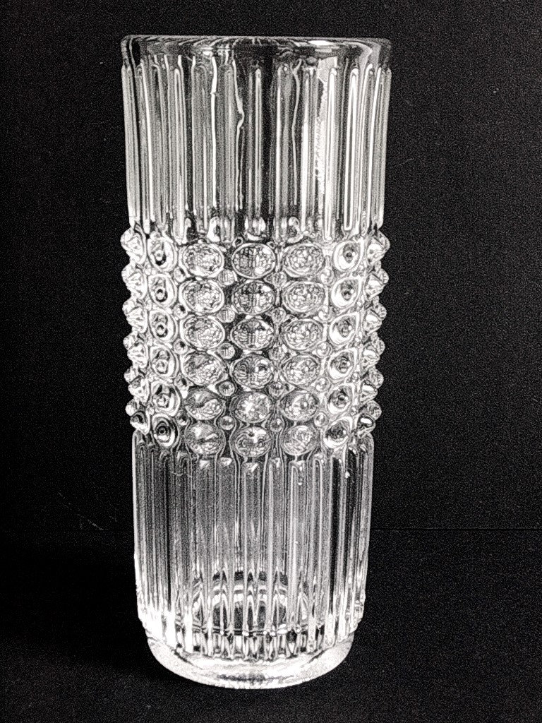 Sklo Union Hermanova Hut Czech Glass Vase 