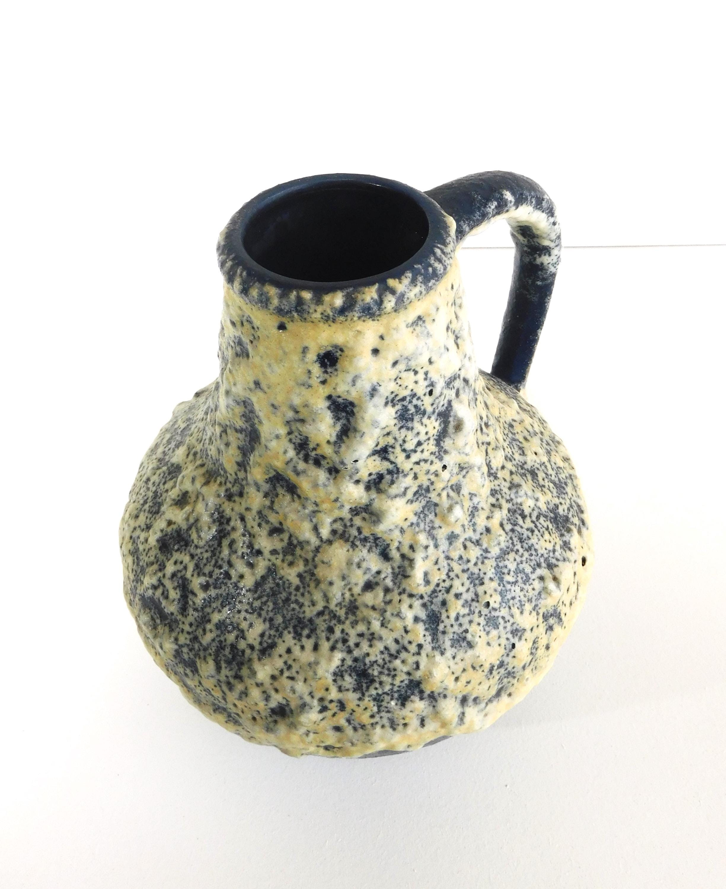 Ruscha, 313/20, Ceramic Fat Lava Jug / Vase, by Kurt Tschörner