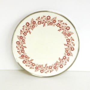Grünstadt ceramic cake / pie plate, west german pottery, WGP