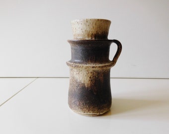 Mid Century Dutch pottery ceramic vase by Loré Beesel 1960s