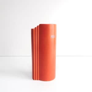 Vintage Orange ceramic vase by ASA Selection, west german pottery, WGP