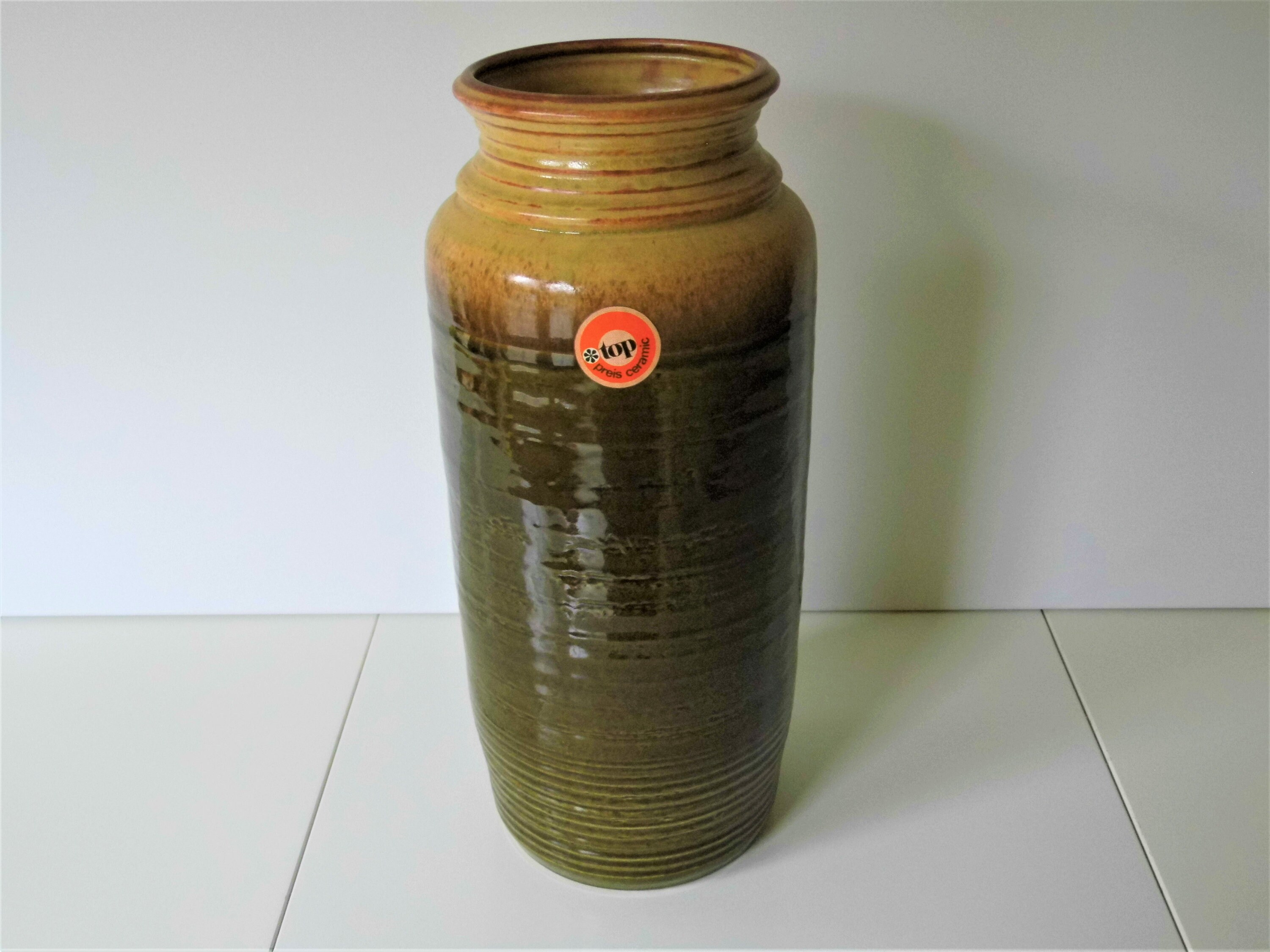 Floor Vase by Bay Keramik / Ceramic 63040 West German Etsy UK