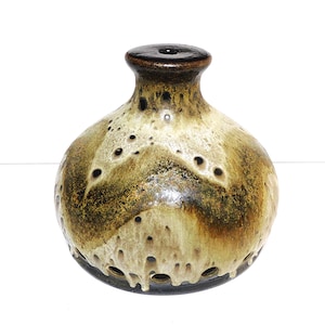 Dümler & Breiden ceramic fat lava pendant shade / light, West German Pottery, WGP.