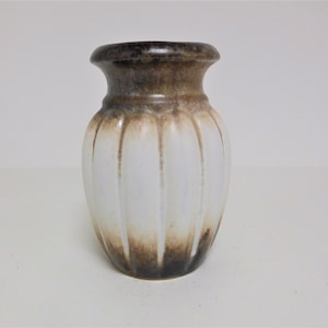 Scheurich keramik / ceramic &quot; Melon &quot; shape vase, 292-15, West German Pottery, WGP