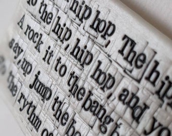 Rappers Delight The Sugarhill Gang - Words in Porcelain