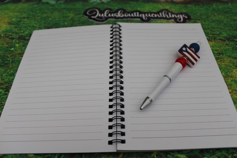 Puerto Rico Lady Journal & Flag Pen Set: Boricua Pride A5 Notebook - Etsy