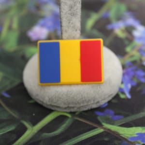 Romania flag shoe charm (Original design)