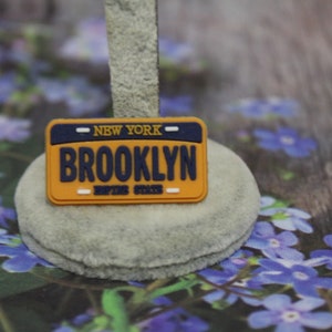 Brooklyn Plate shoe charm (Original design)