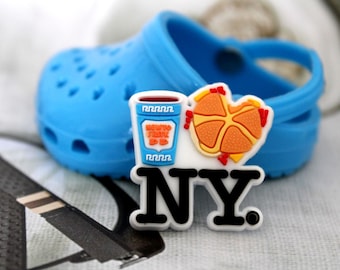 NYC-Themed Shoe Charm for Clogs