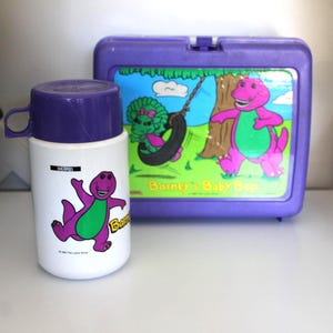 Barney Lunch Box - Etsy