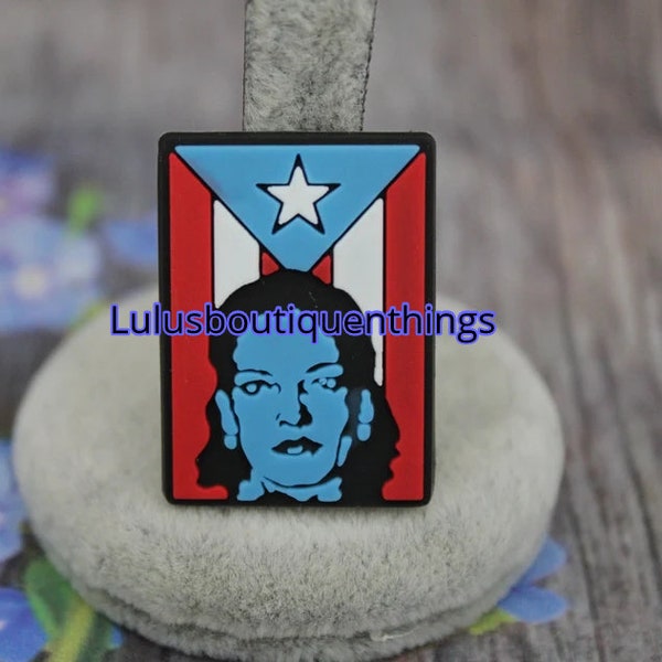 Puerto Rican Icon Lolita L. shoe charm