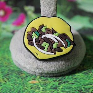 Street Taco shoe charm for clogs (original design)