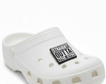 Gym shoe charm for clogs