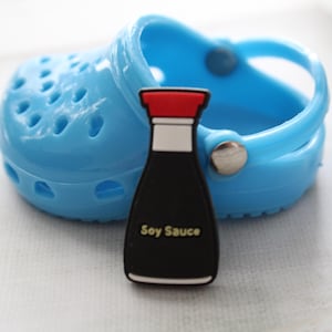 Soy Sauce shoe charm for clogs