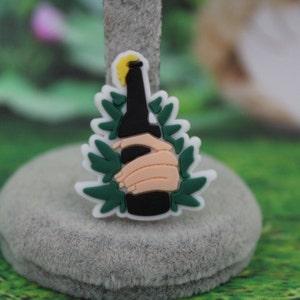 Lady Beer drinker shoe charm