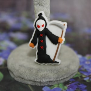 Grim Reaper with Red eyes shoe charm