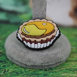 Egg Tart shoe charm