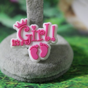 A Girl shoe charm