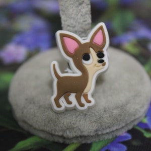 chihuahua croc charm