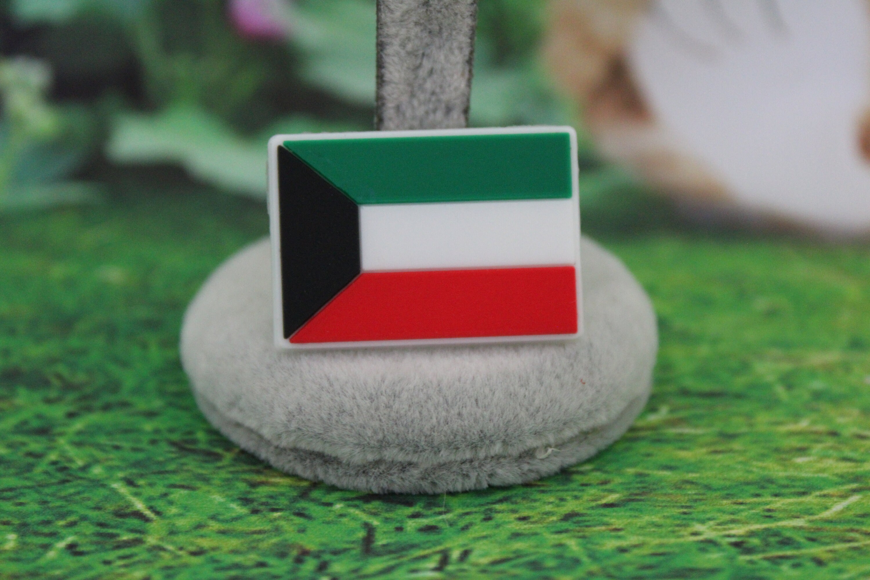 Kuwait flag shoe charm (Original design)