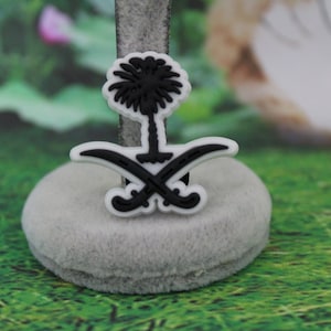 Saudi Arabia national symbol shoe charm for clogs