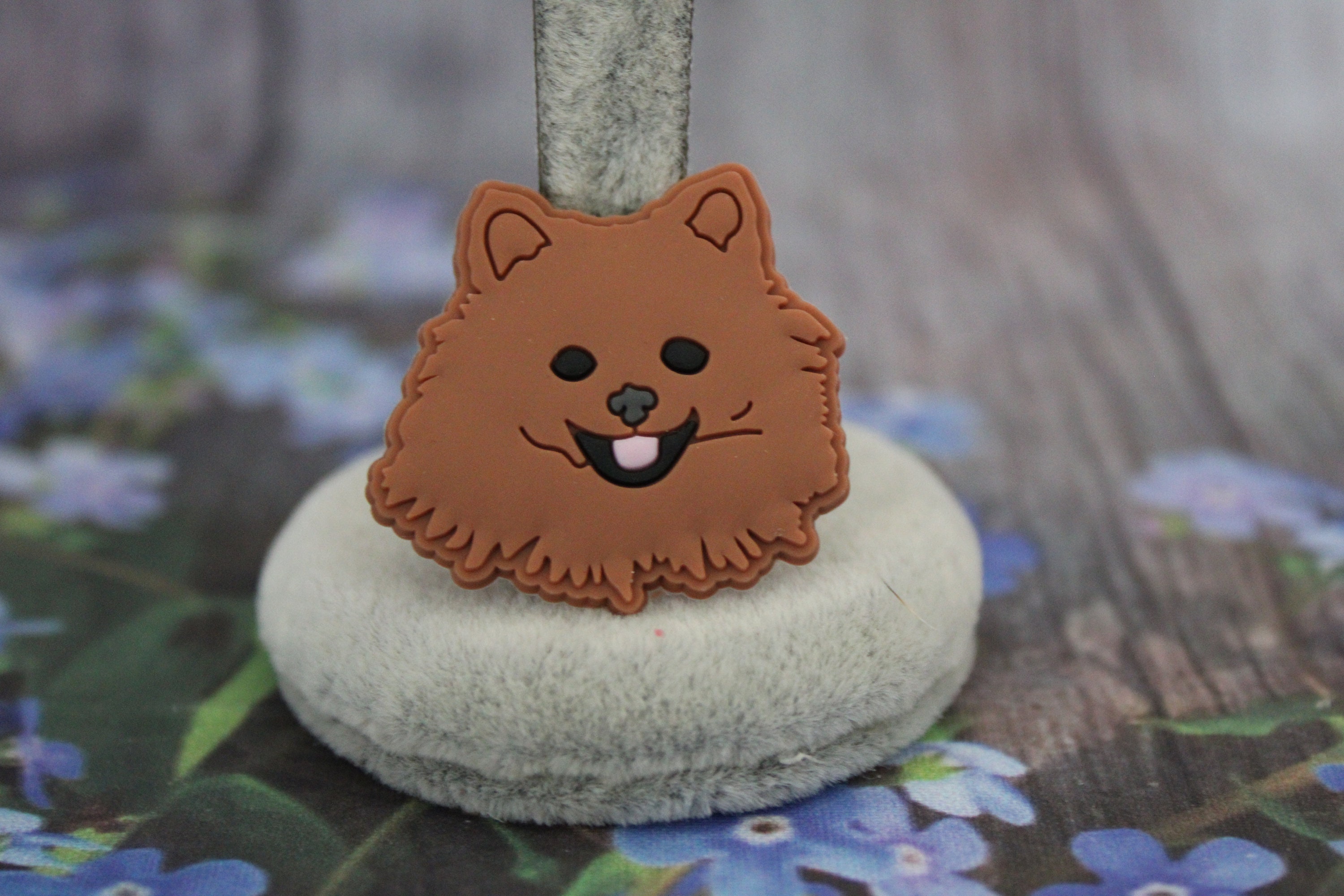 Crocs Charms Pomeranian, Teddy Shoe Decorations