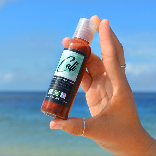 Beach Beauty vegan organic self tanner for face (DHA free)
