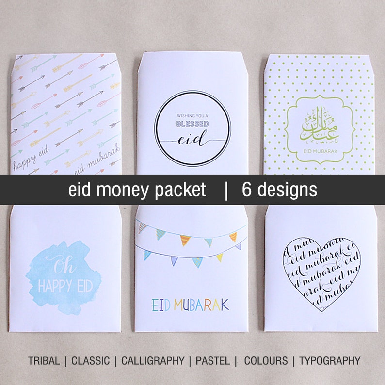 instant download eid money packetenvelope printable diy etsy