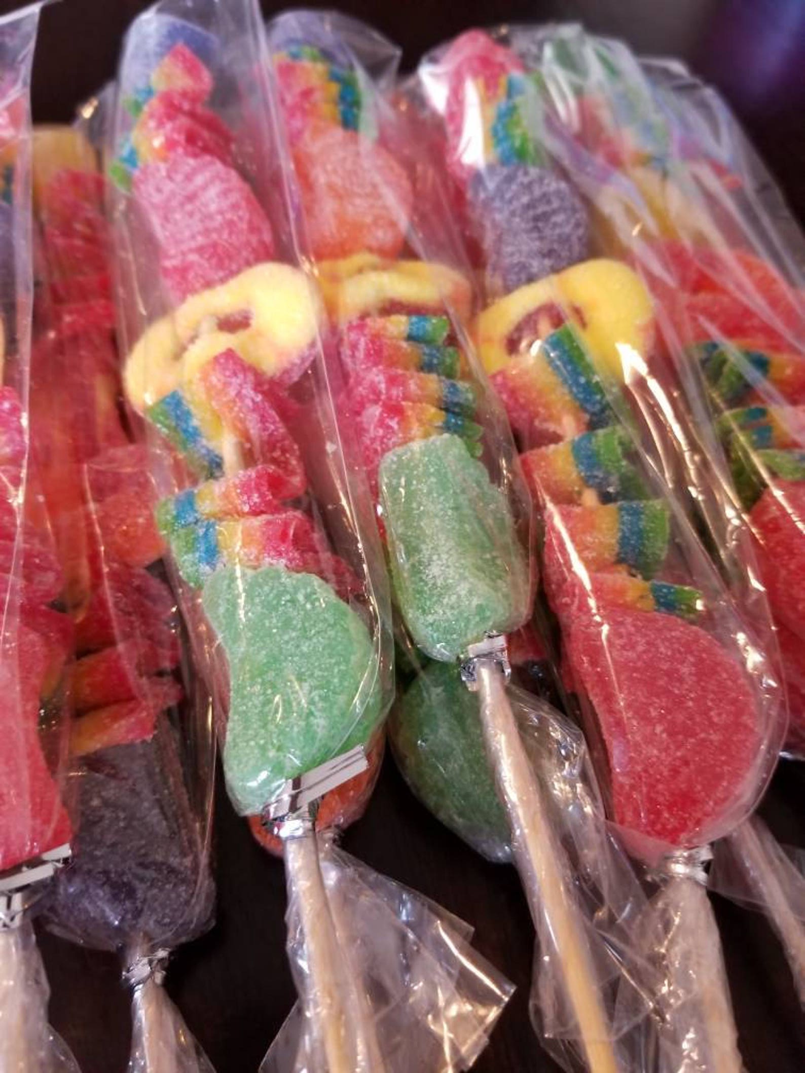 12 Candy Kabob Party Favor Sweet Shoppe Candy Land Party Etsy Canada