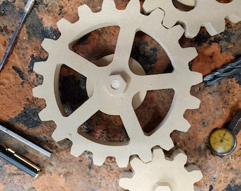 6 Inch Kinetic Magnetic Mounted Gear Moving Kinetic Cogs - Single Gear