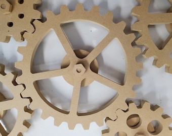 8 Inch Kinetic Magnetic Mounted Gear Moving Kinetic Cogs