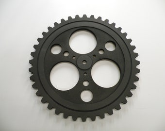 Large Gears - 20 Inch Gear - Large Wooden Gears - Industrial Wall Art - Man Cave Decoration - Large Wood Gears - Crop Circle Version