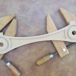 Push Rod Connecting Rod 16 Inches Gear Wall Decor Wooden Gears Cogs Push Rod Wood Sprocket Steampunk Industrial Americana Casting Primitive