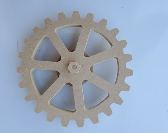 Large 7 Inch Kinetic Magnetic Mounted Gear Moving Kinetic Cogs