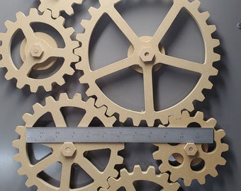 LARGE: 7 Gear Magnetic Backed Kinetic Gears. Shipping Free