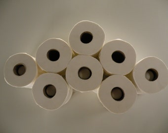 Wave Toilet Paper Storage Rack  - Minimalist - Stylish - Contemporary - Lightweight and easy to install