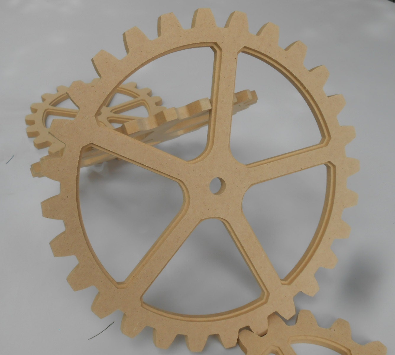 Large Wooden Gears 14 inch gear Huge Wood Gears Etsy